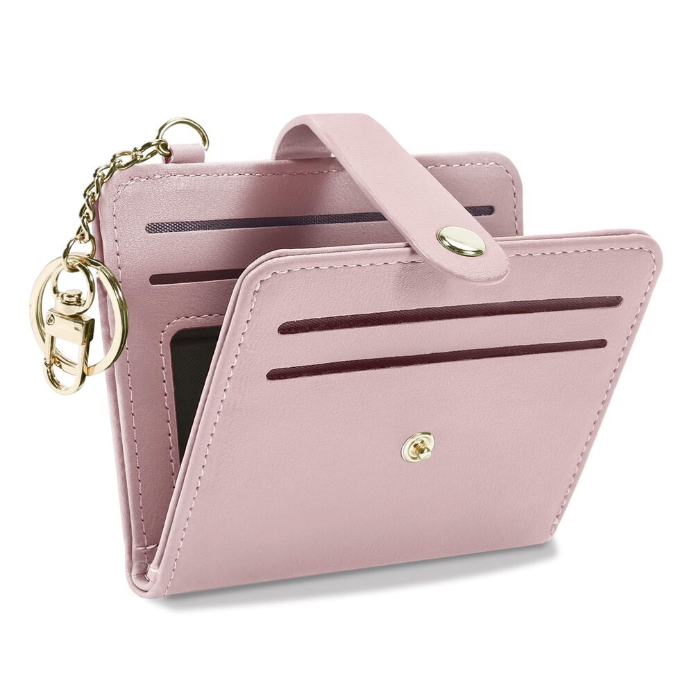 3112 Small Wallets RFID Blocking Leather Credit Card Holder - with ID